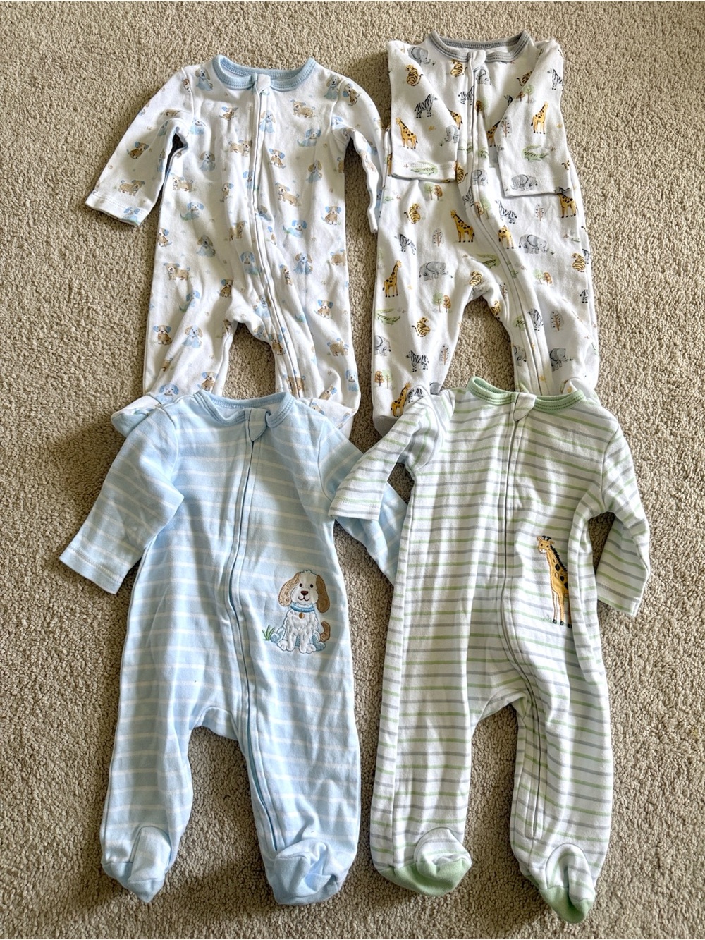 Bundle Set of 4 Onesies